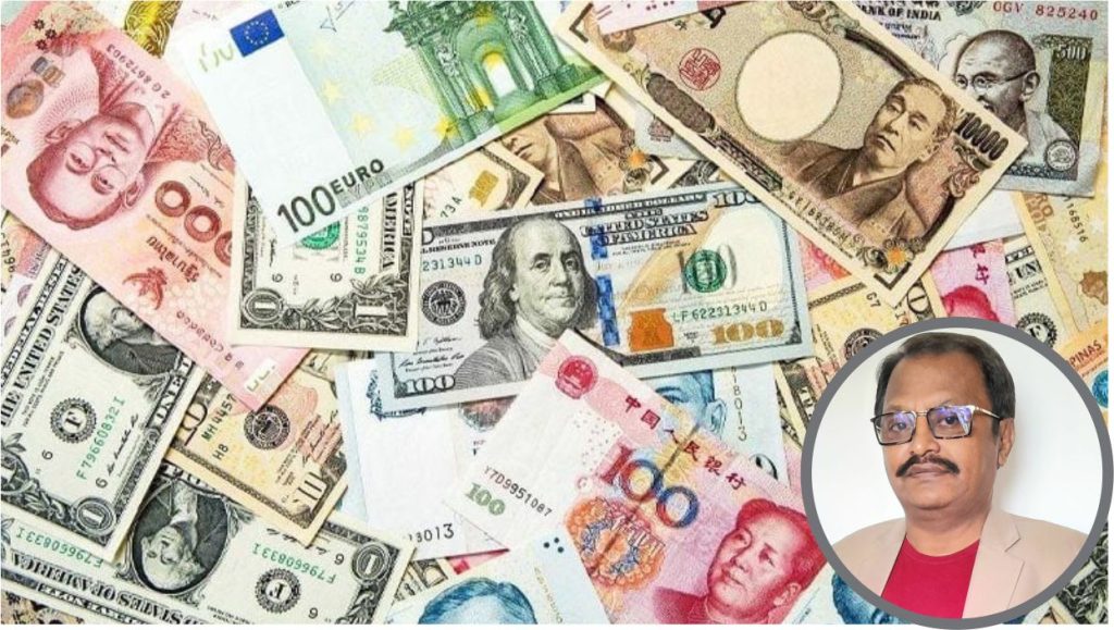 বৈদেশিক বাণিজ্যে ডলার বনাম দুদেশের মুদ্রা