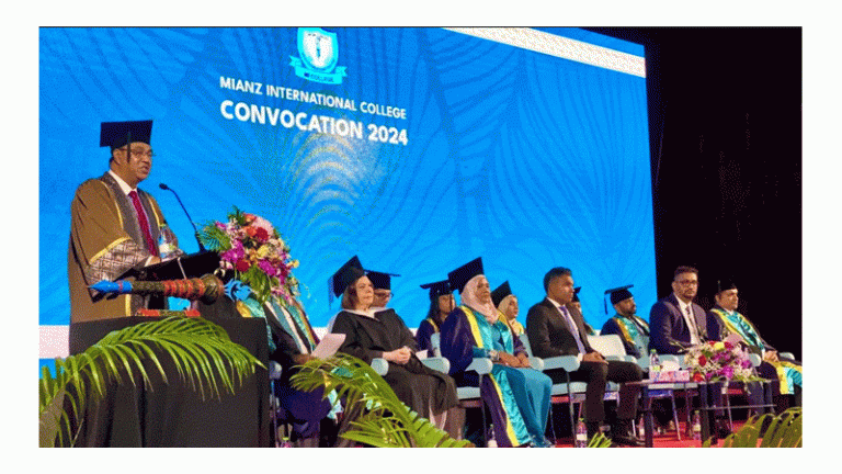 মালদ্বীপে বাংলাদেশী মালিকানাধীন কলেজের গ্র্যাজুয়েশনে সাফল্য