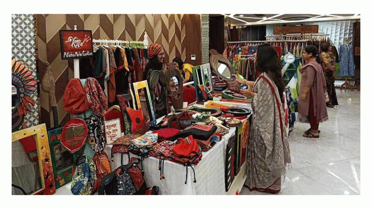 নারী উদ্যোক্তাদের তৈরি পণ্য প্রদর্শনী