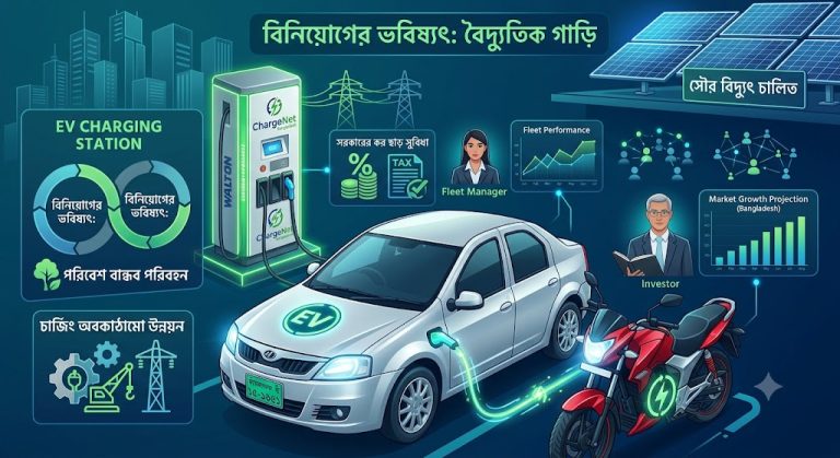 বাড়ছে বৈদ্যুতিক গাড়ি খাতে বিনিয়োগের সম্ভাবনা